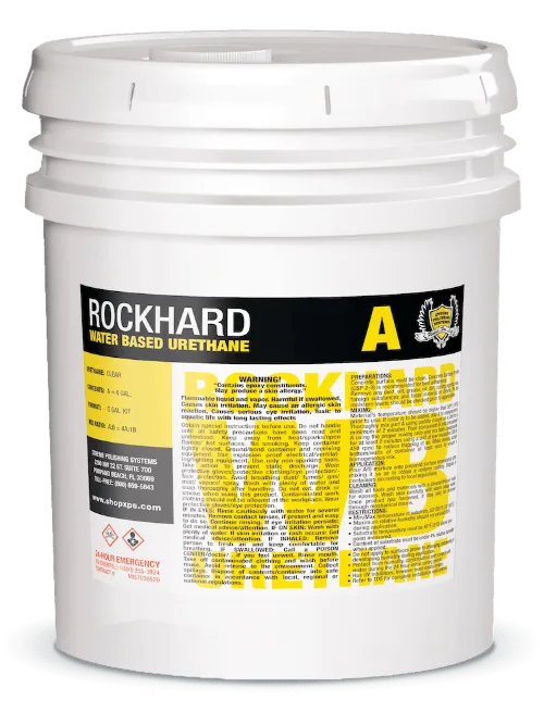 Rockhard Water Based Polyurethane Gloss Kit