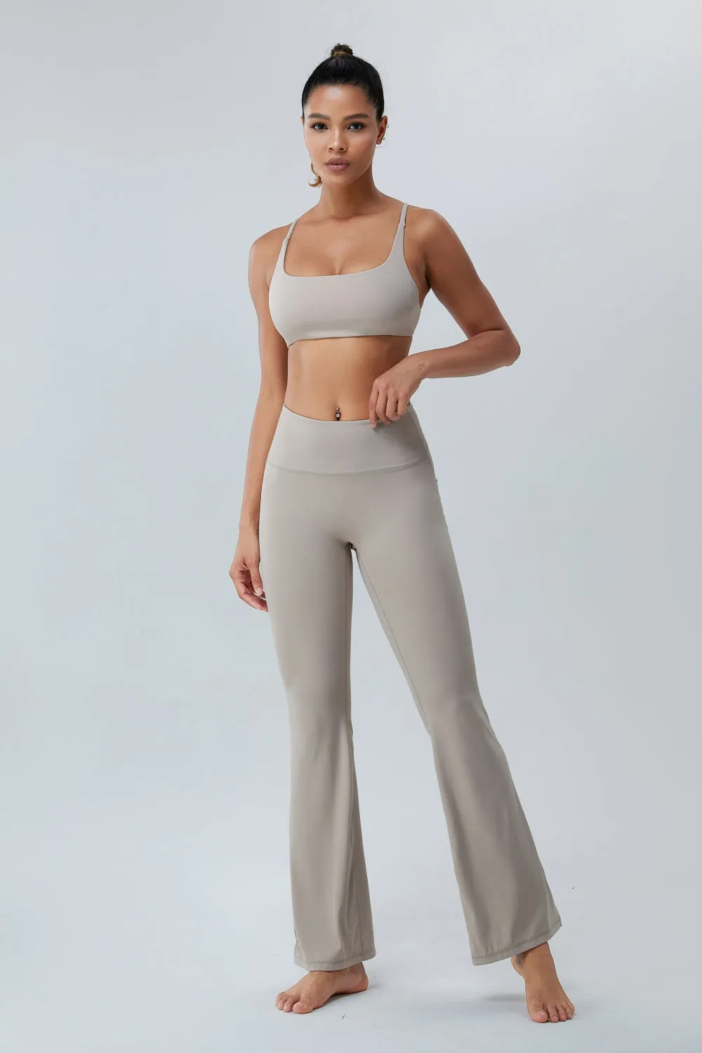 Ruched High Waist Active Pants