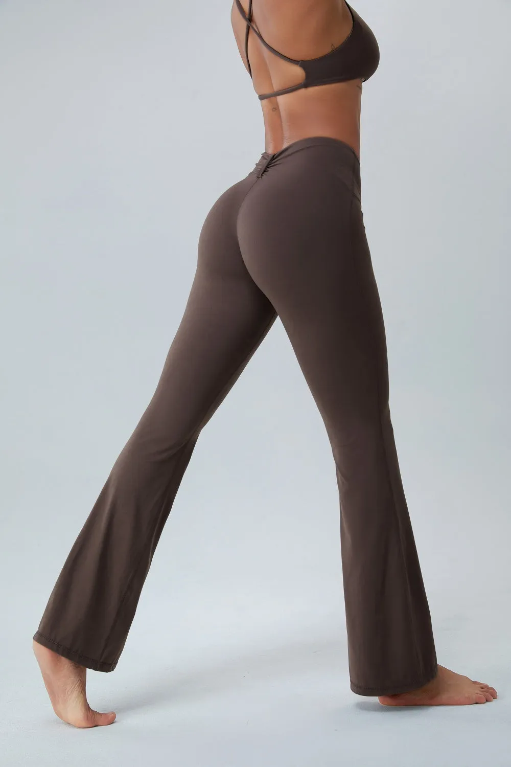 Ruched High Waist Active Pants