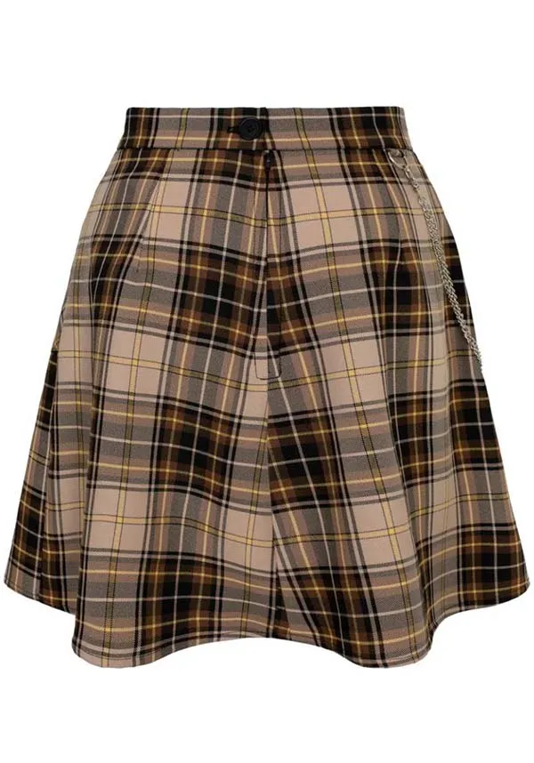 Saffie [Brown] | SKIRT