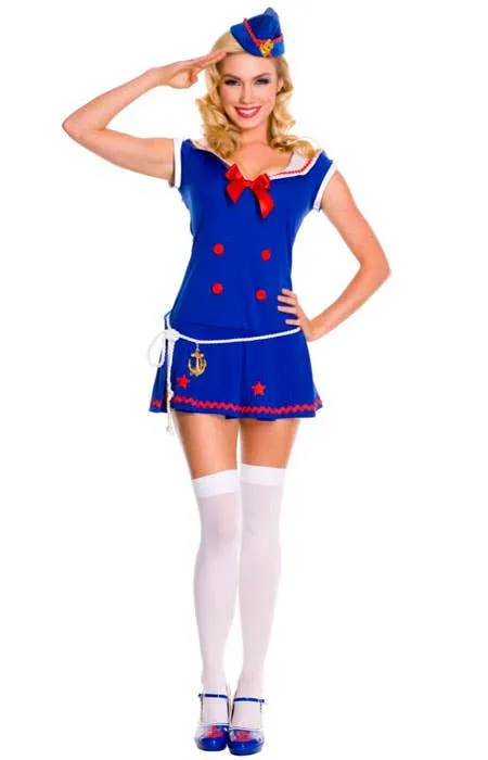 Sassy Sailor Sexy Womens Costume