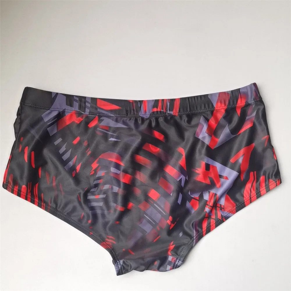 Scarlet Blue Printed Brief