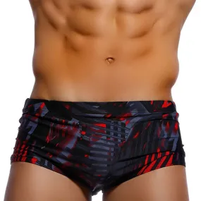 Scarlet Blue Printed Brief