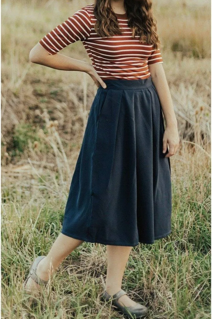 Shelby Skirt Navy