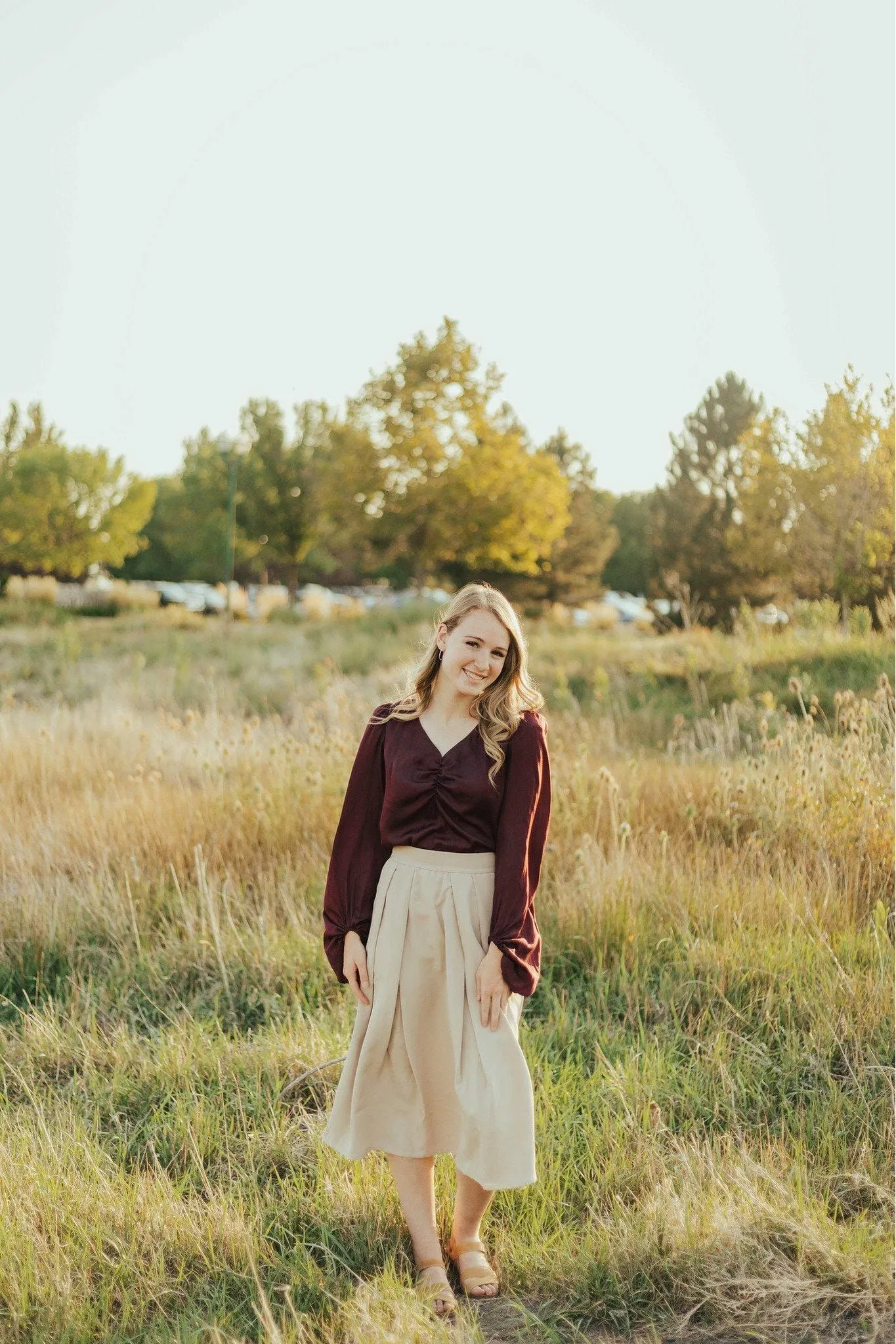 Shelby Skirt Taupe