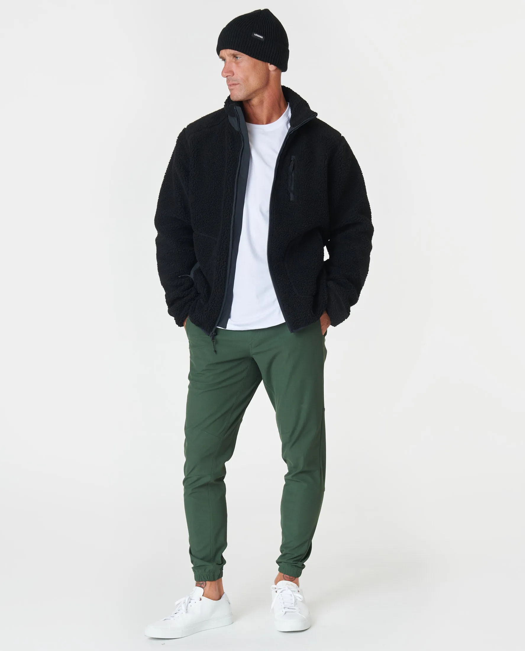 Sherpa Jacket Black