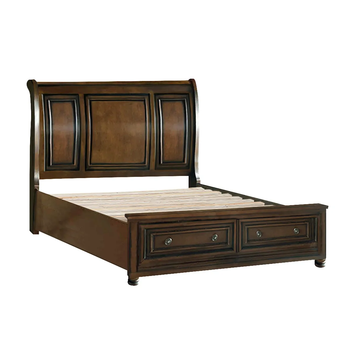 SleekDreams Eastern King Sleigh Bed