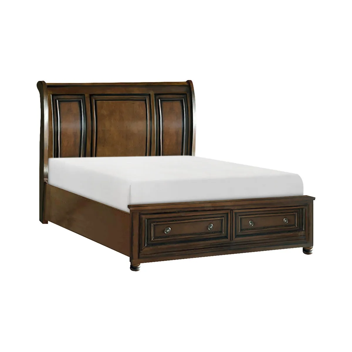 SleekDreams Eastern King Sleigh Bed