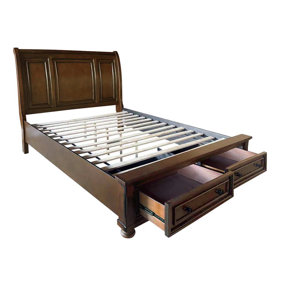 SleekDreams Eastern King Sleigh Bed