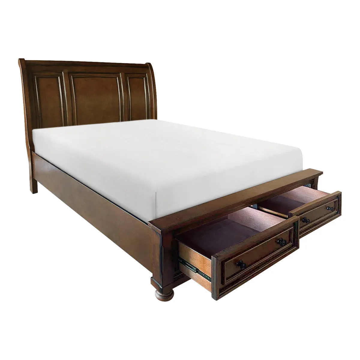 SleekDreams Eastern King Sleigh Bed