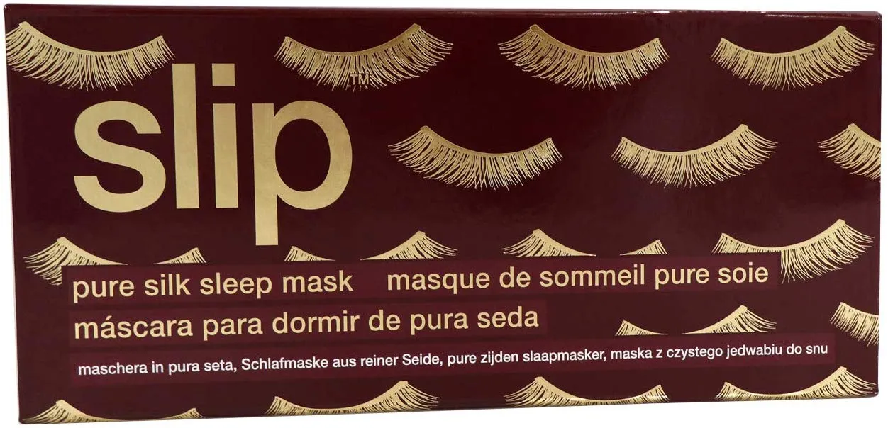 Slip silk sleep mask - Mascara Lashes