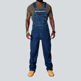 Straight fit men's jeans overall