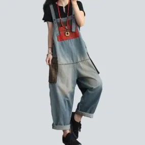 Stylish women's jeans overall