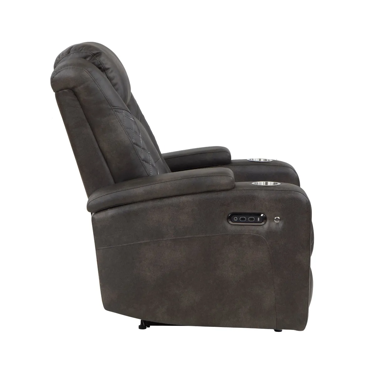 Tabor Power Reclining Chair with Storage Arms & USB Port