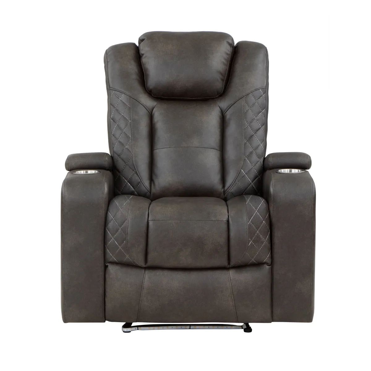 Tabor Power Reclining Chair with Storage Arms & USB Port