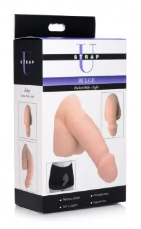 U Strap Bulge Packer Dildo - Medium (Light)