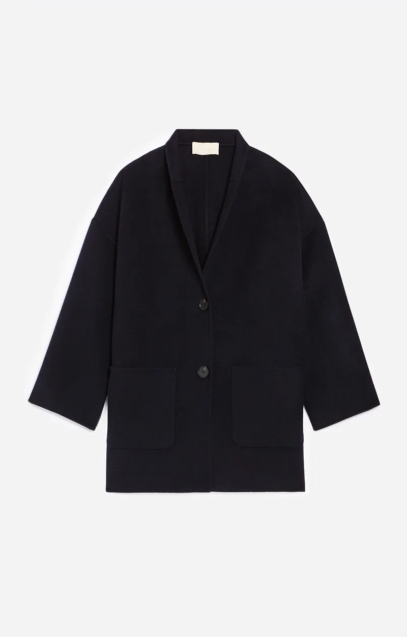 VANESSA BRUNO - Benicio Coat - Navy