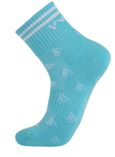 Victor Unisex Sport Quarter Socks SK-158M [Light Blue]