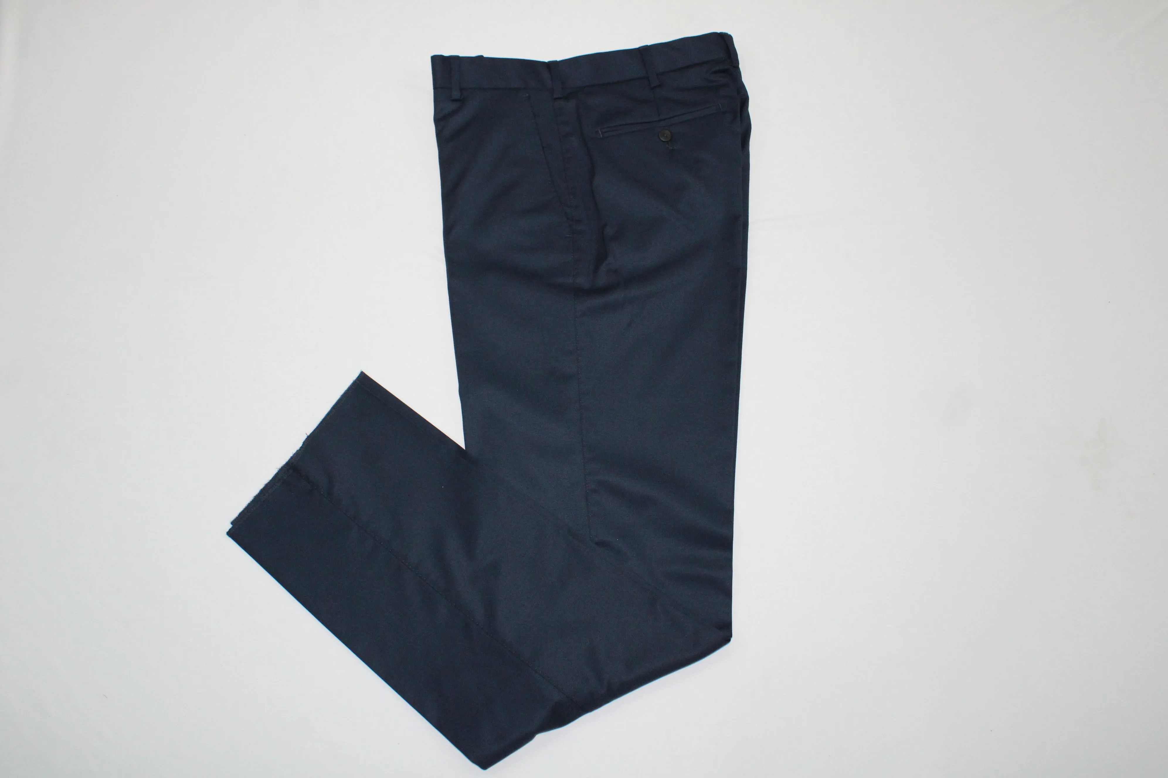 VIYELLA Wool Touch WINDSOR NIGHT BLUE Trouser