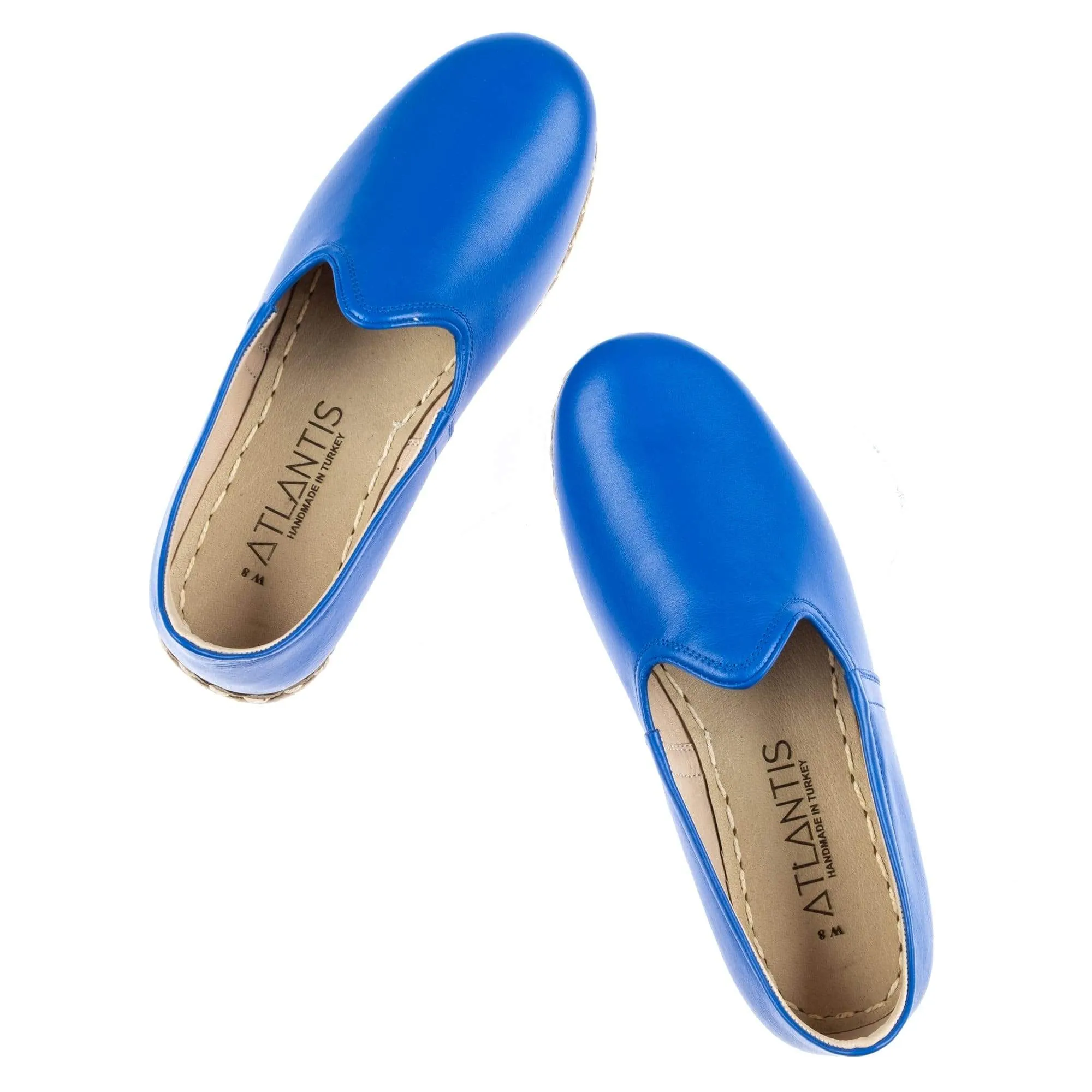 Women's Blue Slip On Shoes